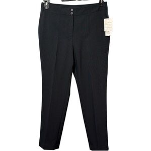 NWT‎ Jones New York Navy & White Pinstripe Dress Pants in Size 12